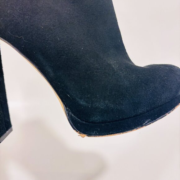 MICHAEL KORS Black suede ankle boots | Classic leather  | Size 6 * - Picture 12 of 12